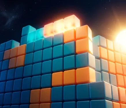 Mini Tetris Spin game
